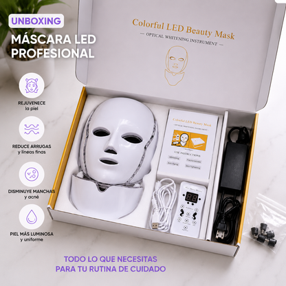 LEDMASK 7 COLORES