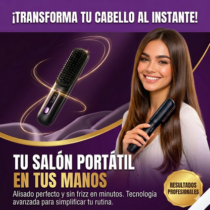 Cepillo Alisador Portátil