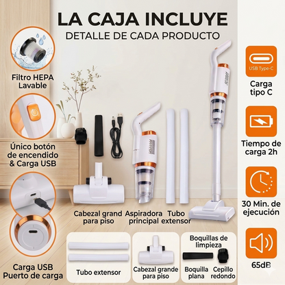 ASPIRADORA 3 EN 1 INALÁMBRICA