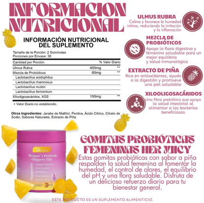Gomas Women´s probiotic Slippery
