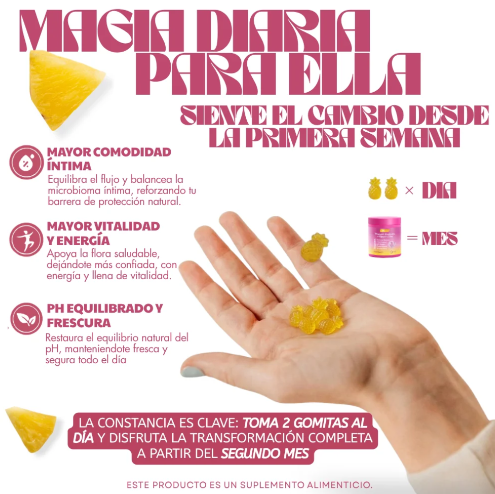 Gomas Women´s probiotic Slippery